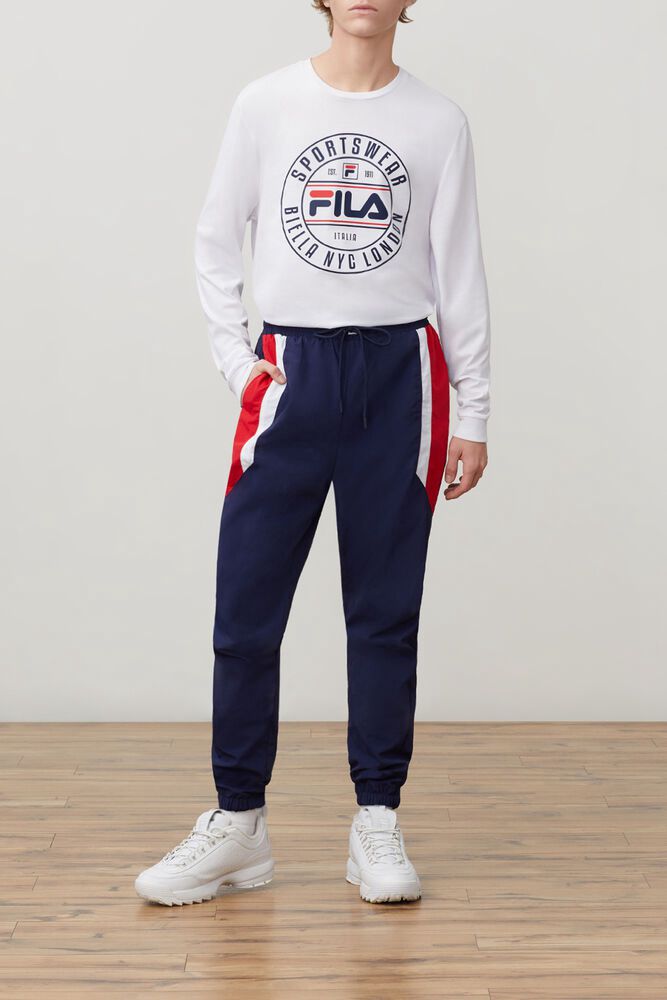 Pantaloni Fila Barbati Bleumarin Brickston Wind ENTY-68594